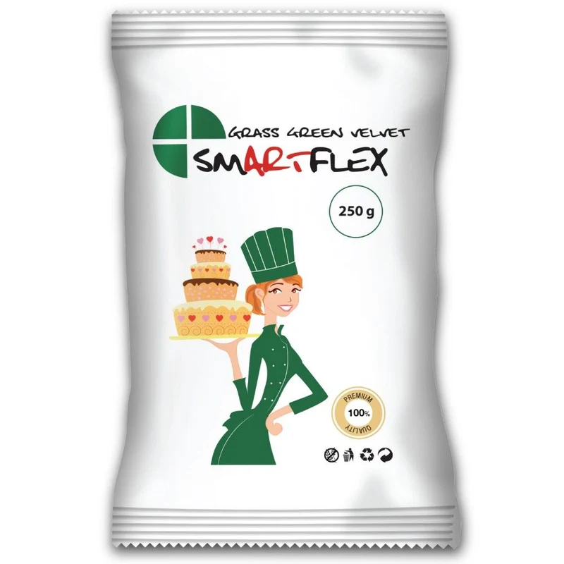 Smartflex Fondant Grass Green Velvet 250g