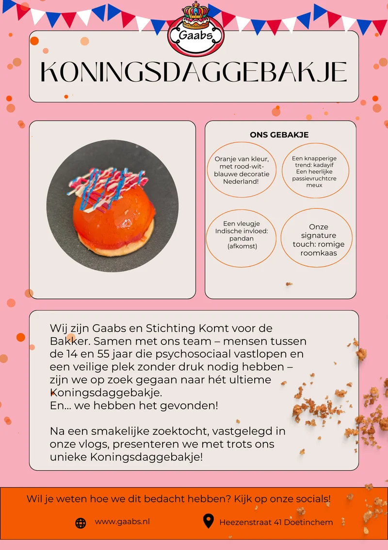Koningsdaggebakje