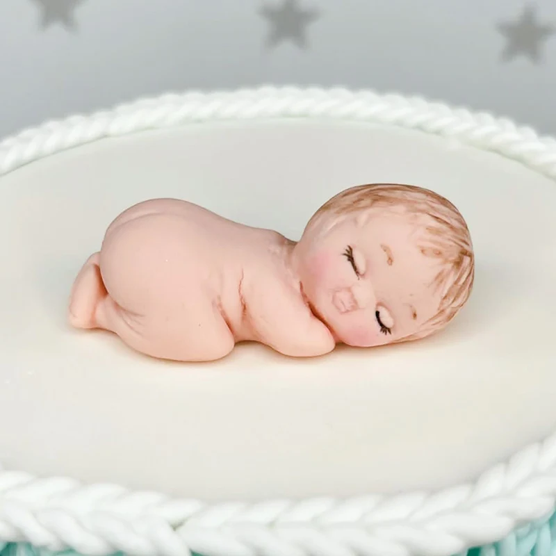 Karen Davies Siliconen Mal 3D Baby Niet gekleed