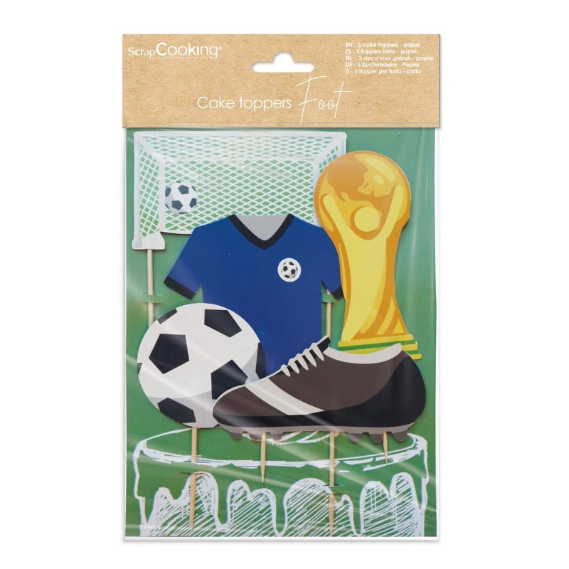 Scrapcooking | Voetbal cake accesoires