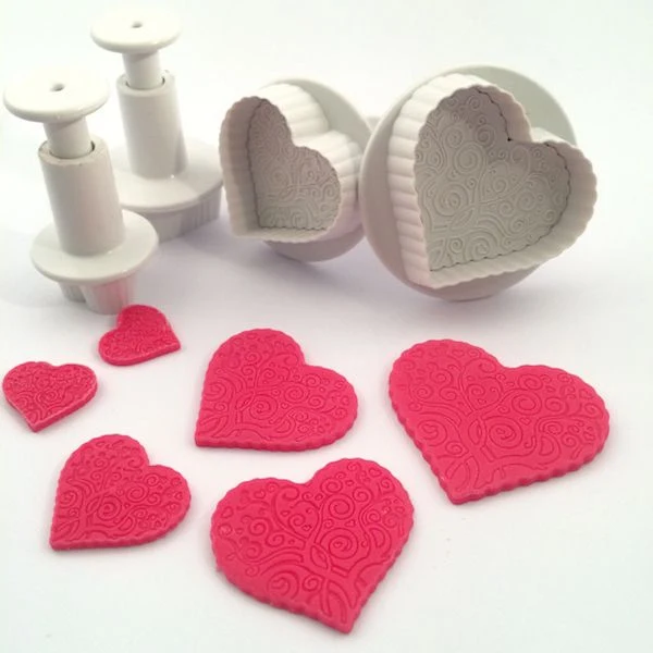 Dekofee | Plungers Patterend Hearts/4