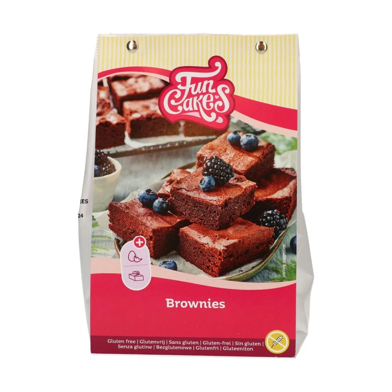 Funcakes | Mix voor Brownies Glutenvrij