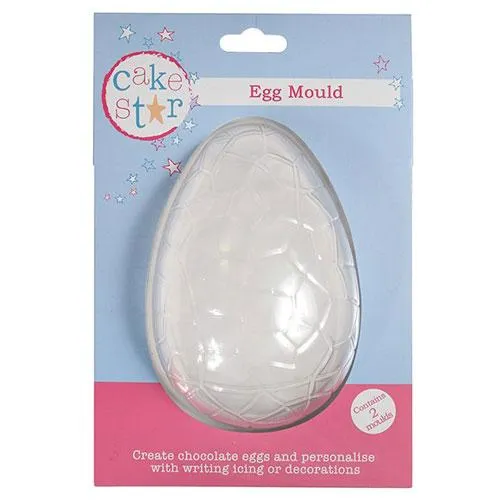 Cake Star Mould Cracked Half Egg small set
