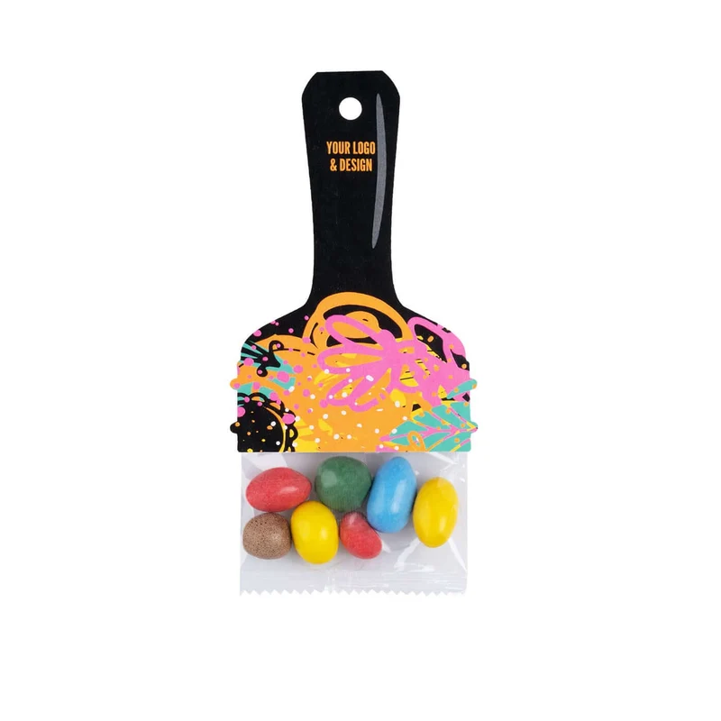 Advertising Sweets Sweet Art Nutty Bag – Creatieve Verpakking met Chocolade-Notenmix