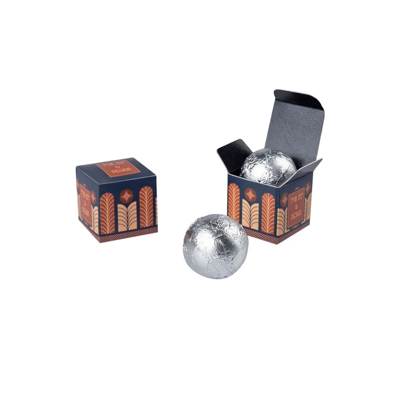 Sweet Sphere Praline Single Box – Luxe Praline in Individuele Geschenkverpakking