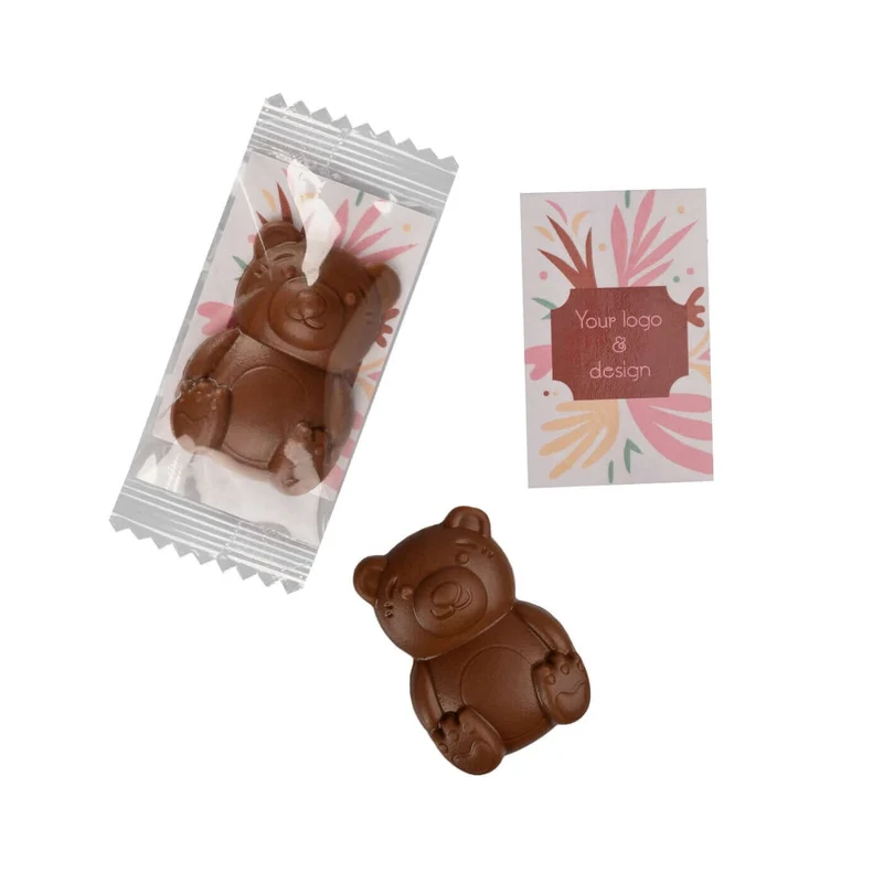 Een Liefdevolle Chocoladebeleving met een Schattige Uitstraling