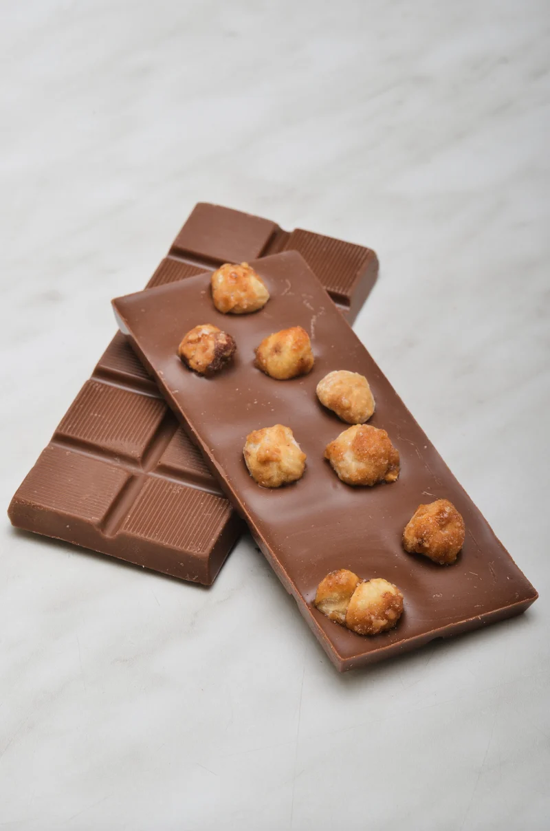 Melkchocoladereep met hazelnoten 45 g