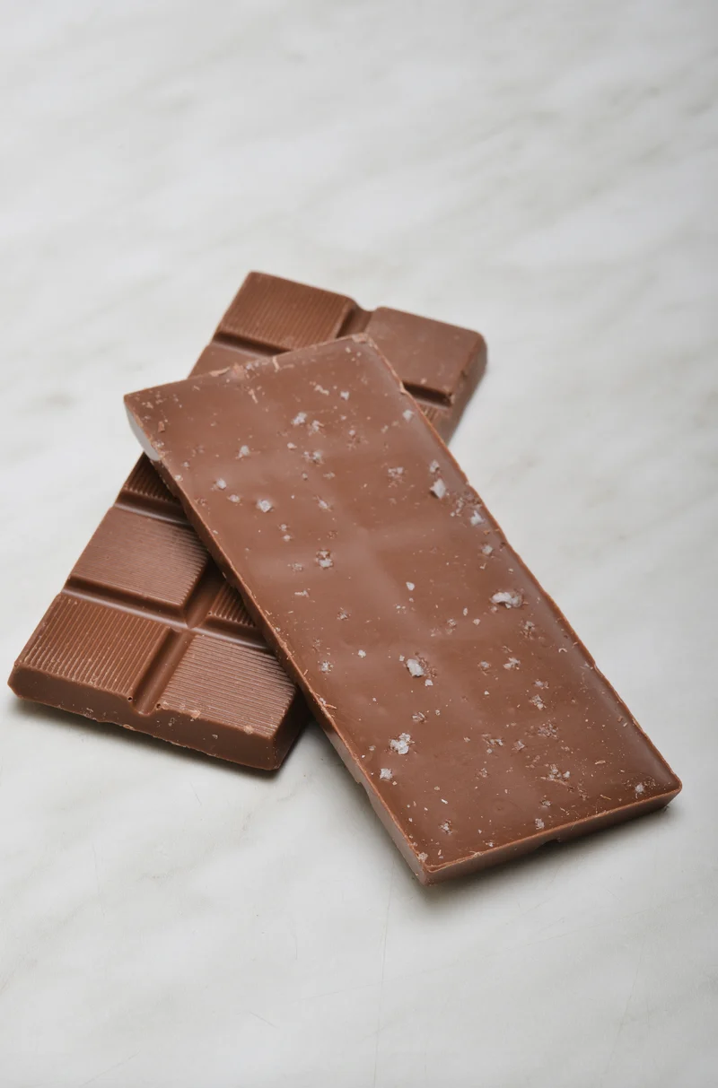 Melkchocoladereep met zeezout 45 g