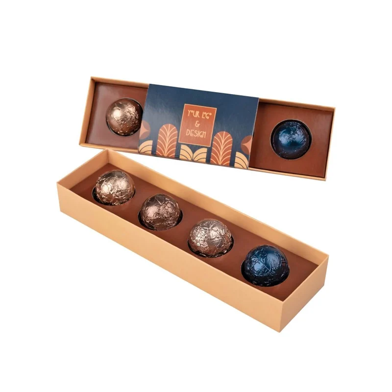 Zoete bolpralines – 4 stuks
