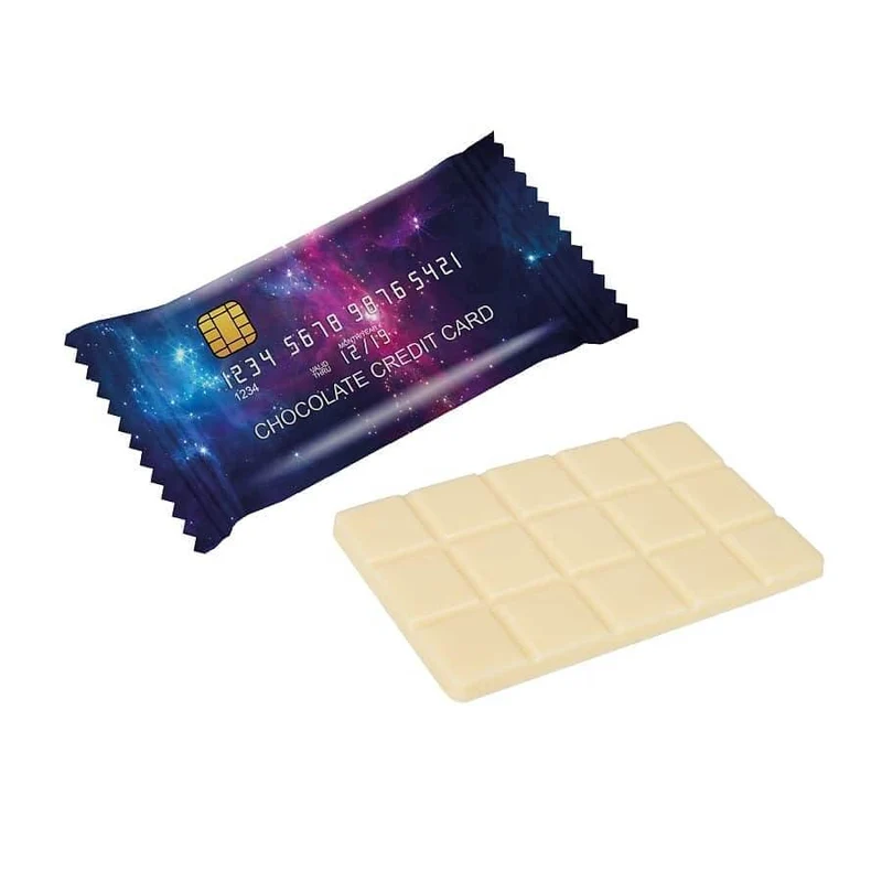 Mini Chocoladekaart 20 g – Flowpack