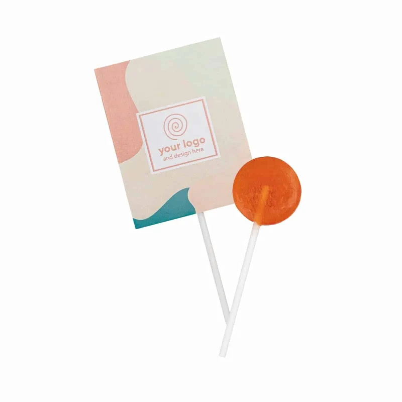 Fruit Lollipop Lolly Holder – Compact, Kleurrijk & Perfect voor Branding