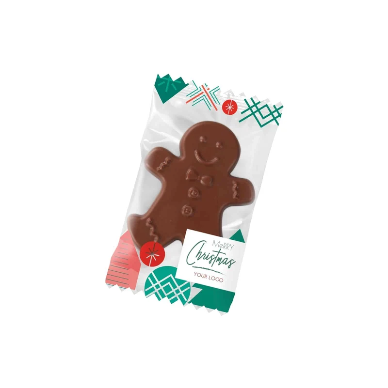 Chocolade peperkoekmannetje