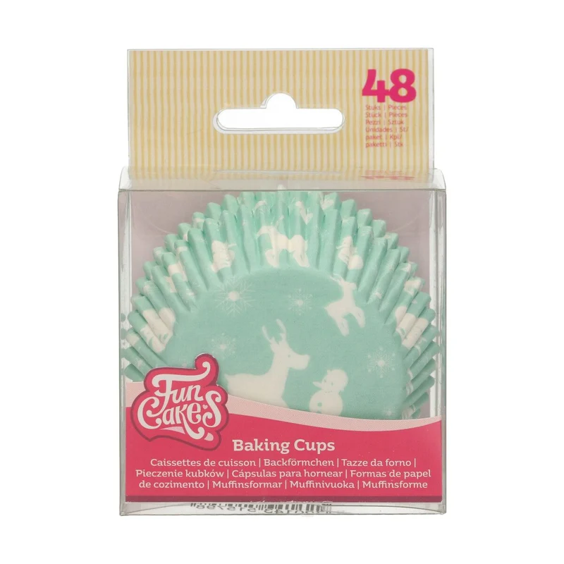 FunCakes | Baking cups Winter Wonderland (set/48)