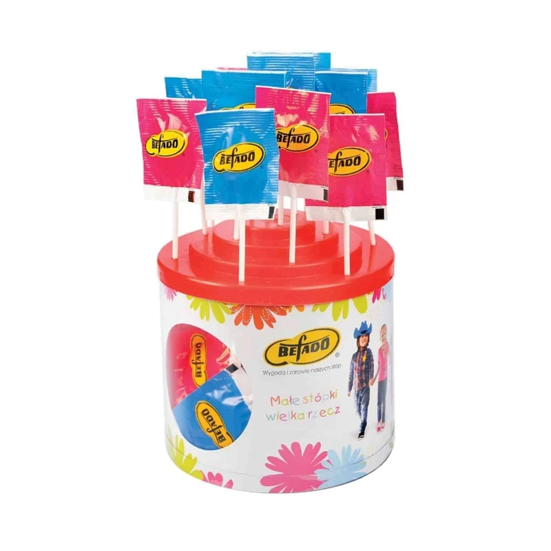 Fruit Lollipops in Tube with Display – De Eyecatcher onder Promotional Sweets