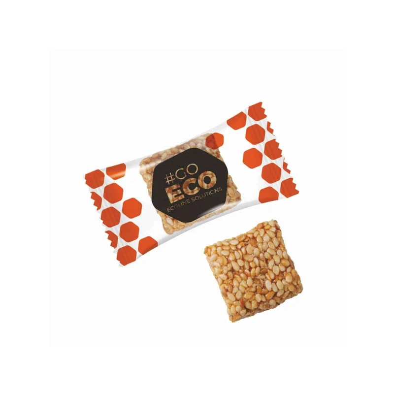 Sesame Cube – Kleine Snack, Grote Knapperige Boost