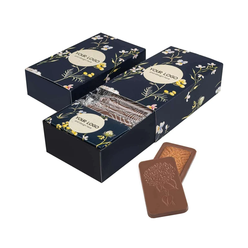 ChocoCookie Box – Gekruide Koekjes in Melkchocolade (145 g)