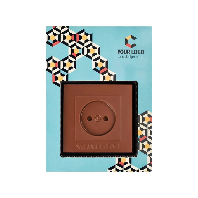 Choco4Mat Chocoladevorm – Stopcontact (65 g)