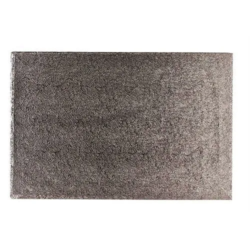 Cakeboard Zilver rechthoek 45,5x35,5 cm