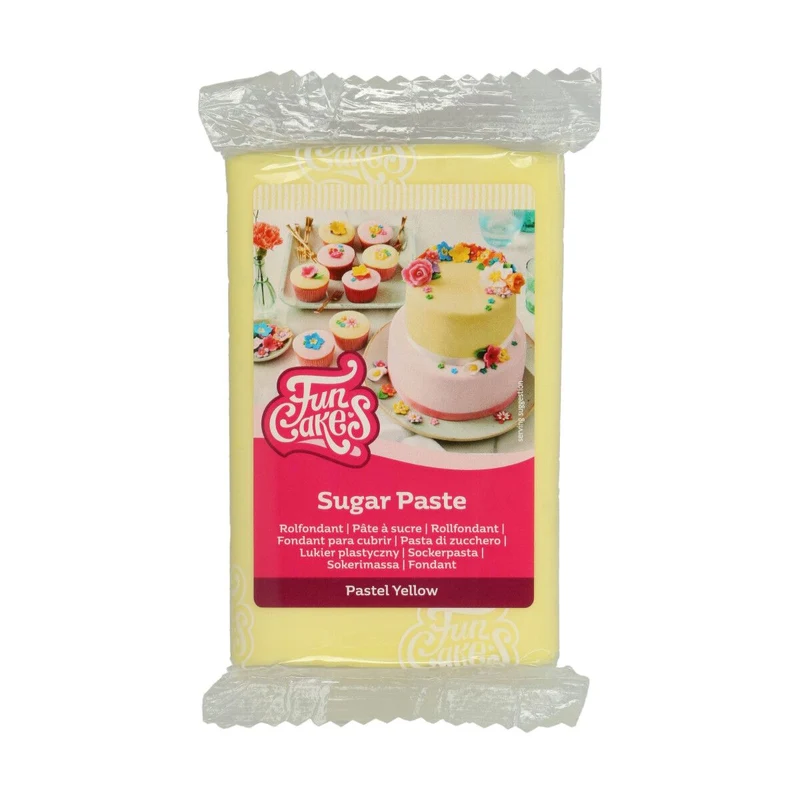 FunCakes | Fondant Pastel Yellow 250g