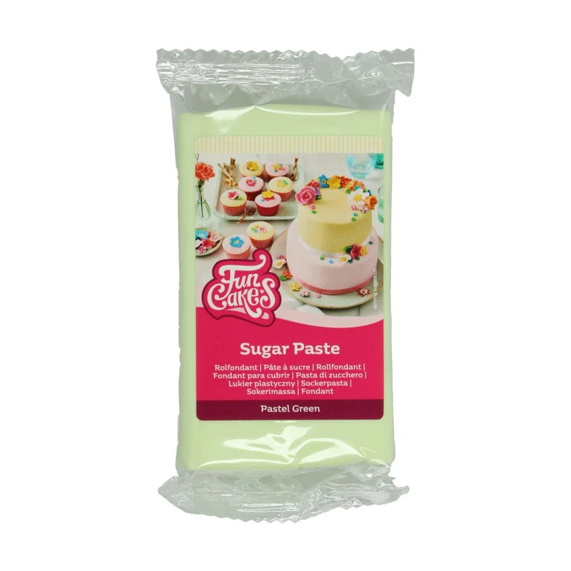 FunCakes | Fondant pastel green 250g