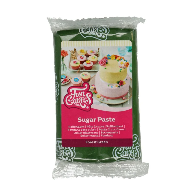 Funcakes | Fondant Forest Green 250