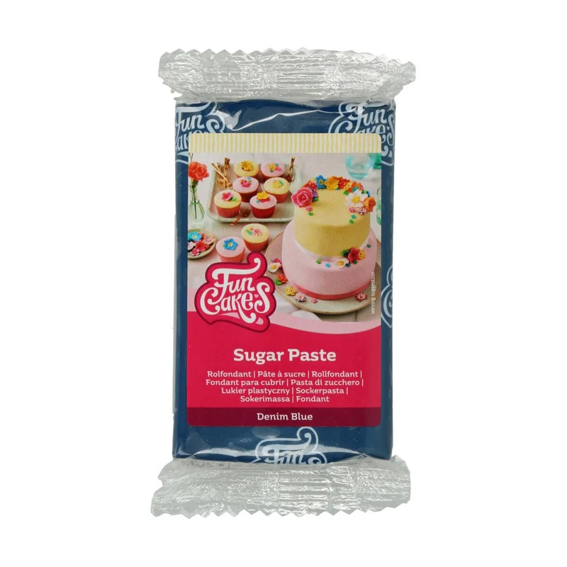 Funcakes | Fondant denim blue 250
