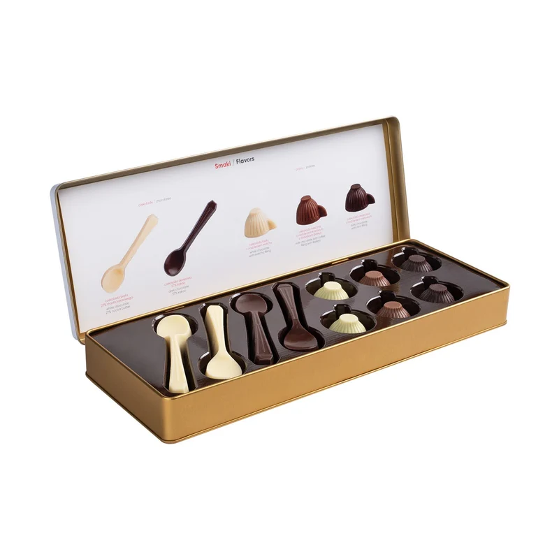 Chocofino Dolcino Grande in luxe geschenkblik