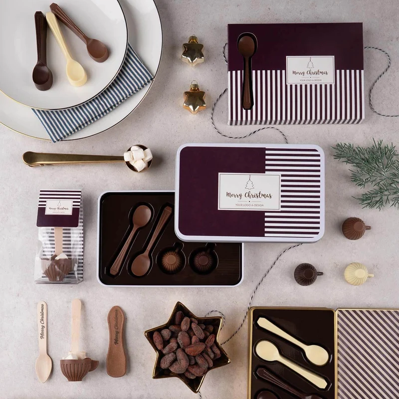 Dolcino Quattro Chocoladeset in feestelijke geschenkverpakking