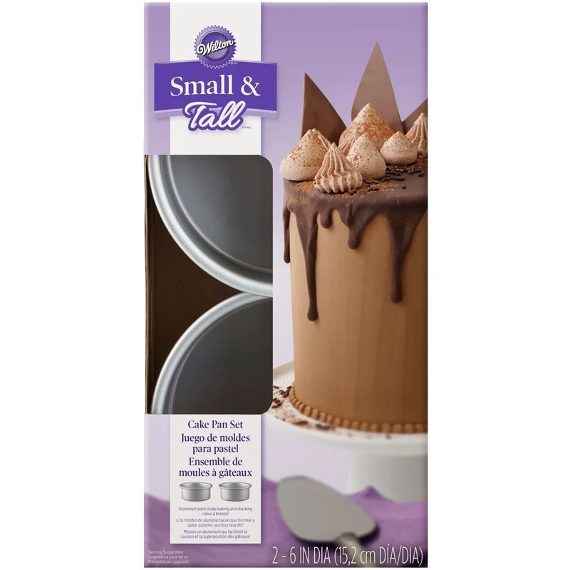 Nederlands Wilton | Small & Tall Layered Cake Pan Set/2