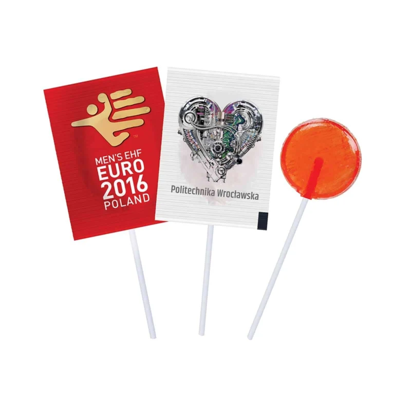 Fruit lollipop Mini met eigen bedrukking