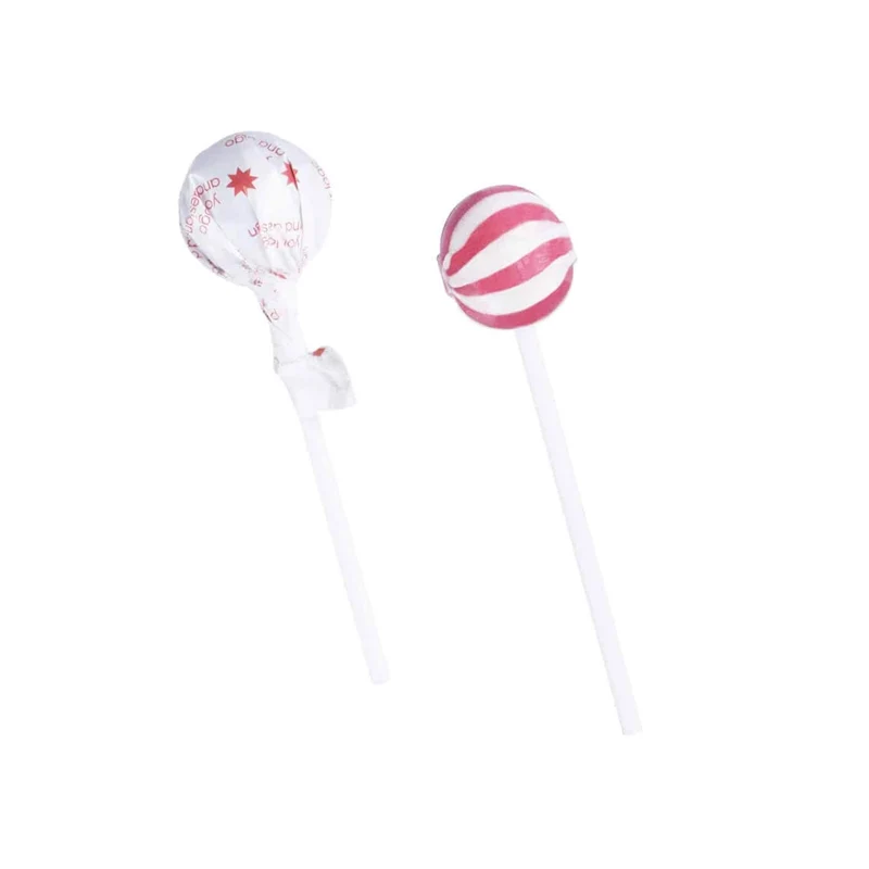 Fruit lollipop Logo Ball met eigen wikkel