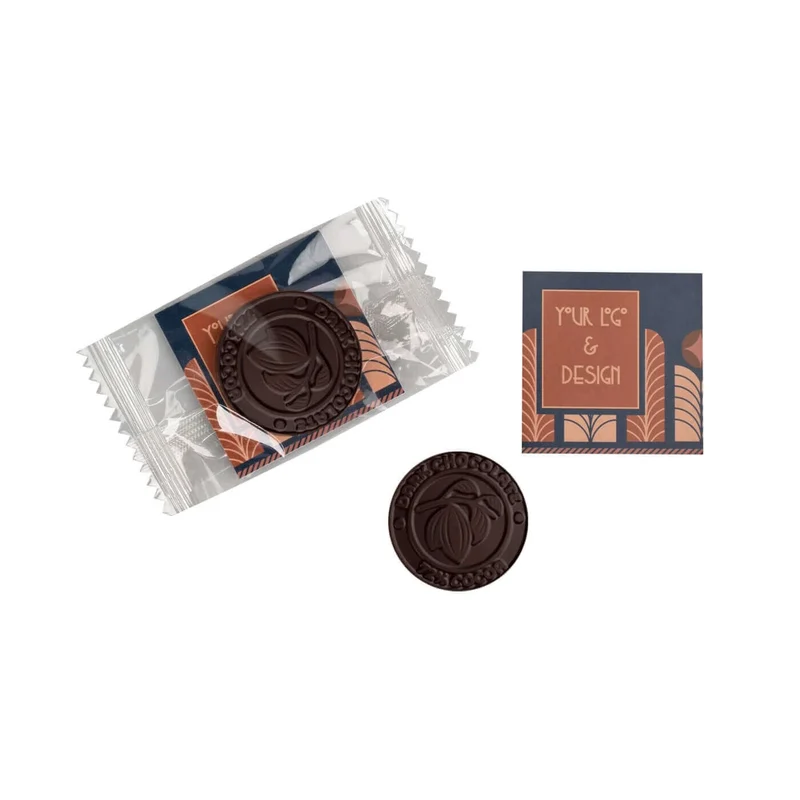 Advert Card – Chocolate Expert Coin met Eigen Ontwerp