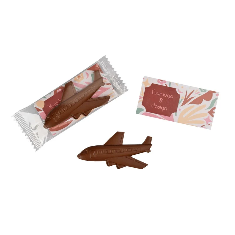 Advert Card – Chocolate Airplane met Eigen Ontwerp