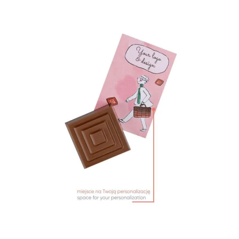 Advert Card – Modulo Cube Praline met Eigen Ontwerp