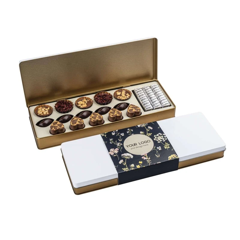 Premium Pralines in Luxe Tin (230 g)