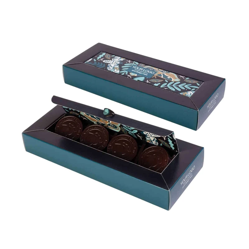 Set Mini Chocolademedailles Pure Line (4 stuks)