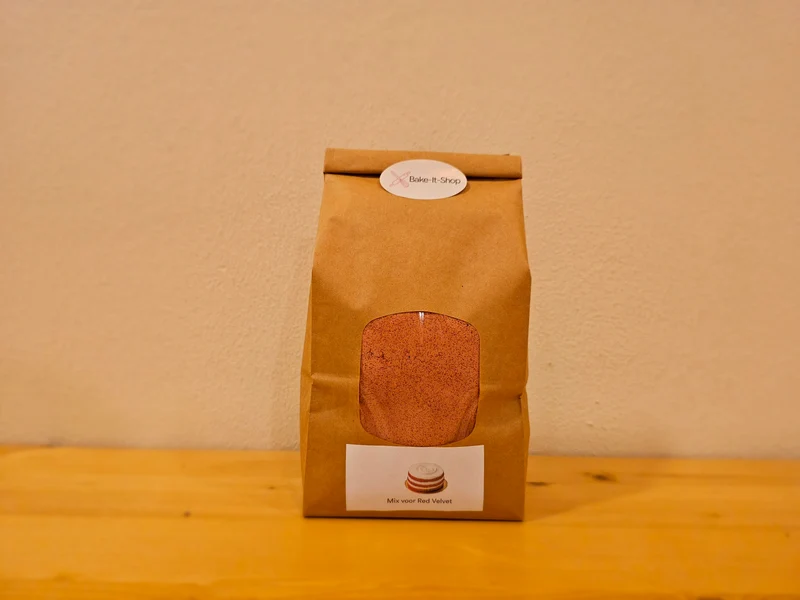 Bake-It Mix voor Red Velvet Cake 1 kilo