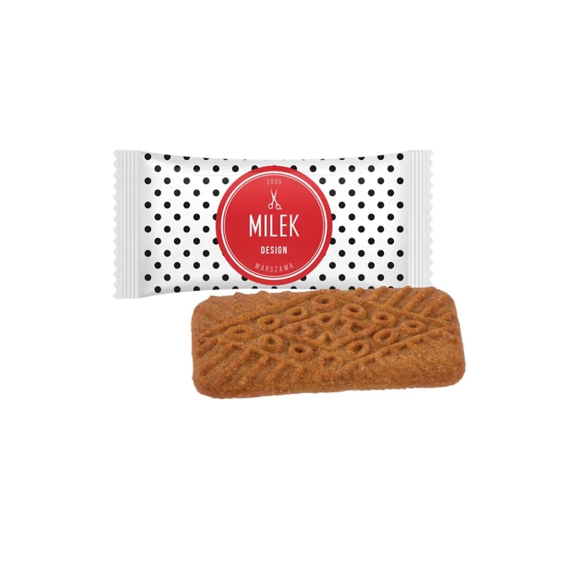 Speculaaskoekje in eigen wikkel