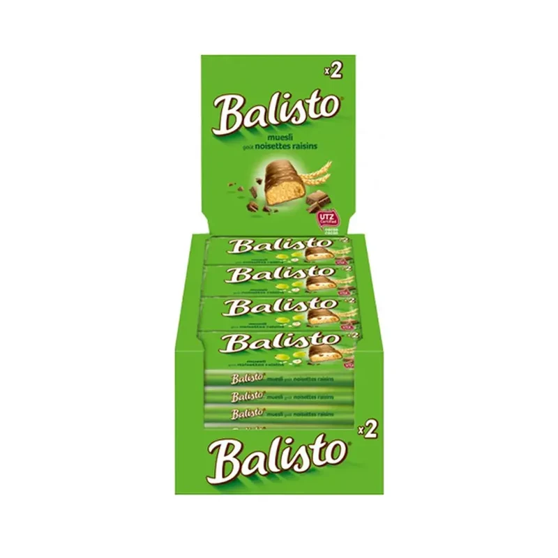 Balisto Muesli met noten en rozijnen - 37g x20