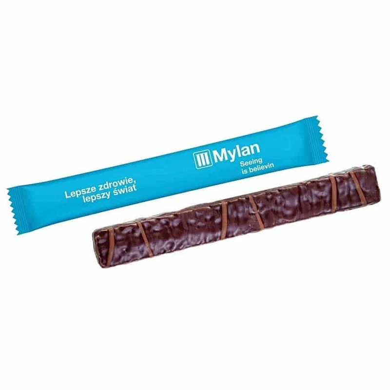 Wafel in Chocolade met Eigen Verpakking