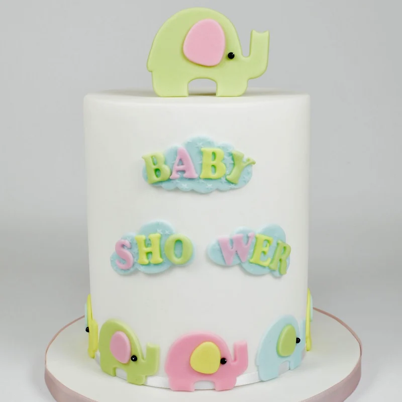 FMM Mummy and Baby Elephant Cutter Set/4