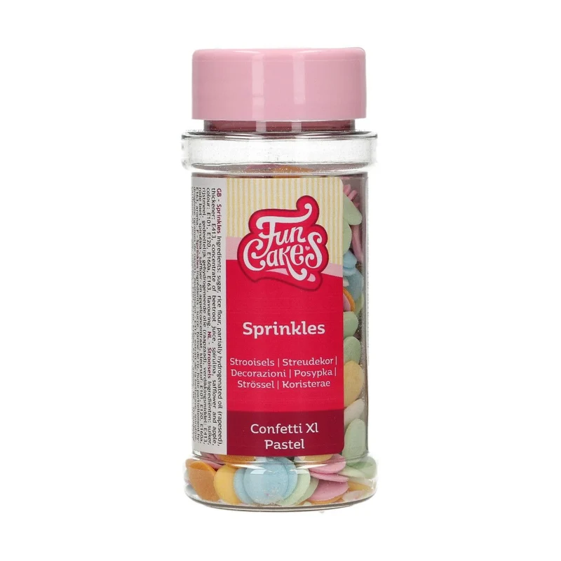 FunCakes Confetti XL Pastel 55 g