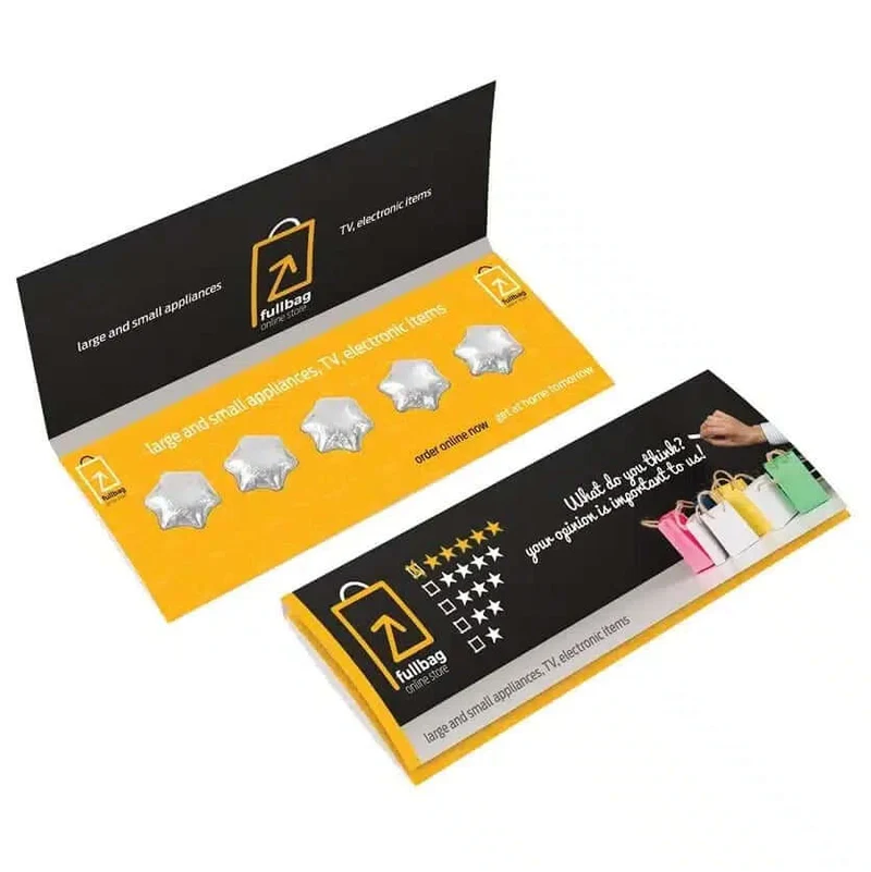 Set of Chocolates 5 Stars Envelope in Eigen Verpakking