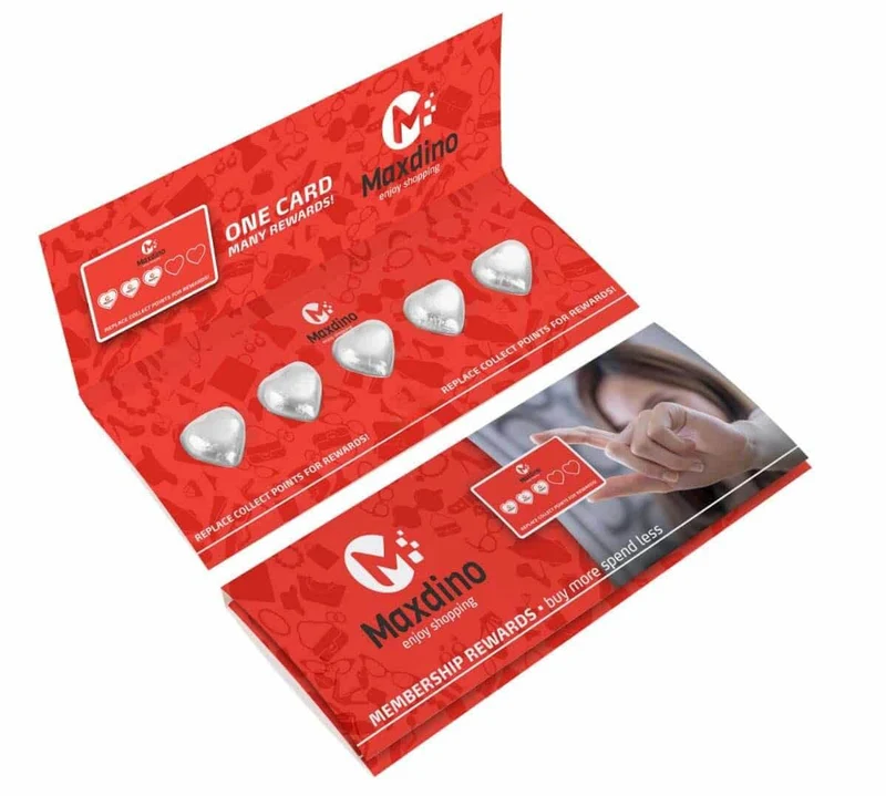 Set of Chocolates 5 Hearts Envelope in Eigen Verpakking