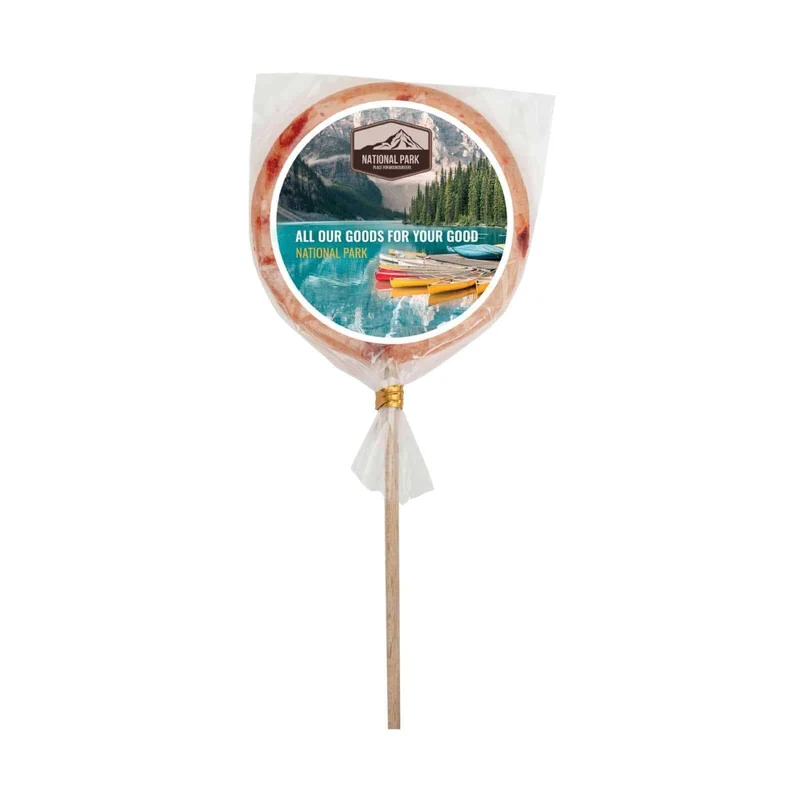 Fruit Lollipop Logopop Plus in Eigen Verpakking