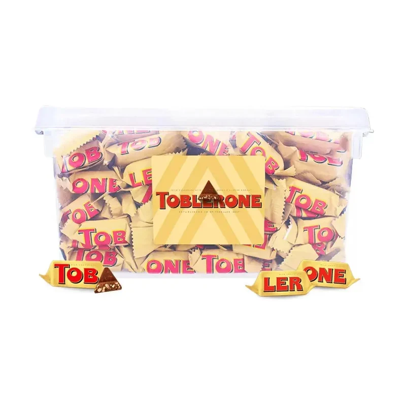 Toblerone Tiny melkchocolade - mini chocolade met nougat, amandel & honing - 2kg