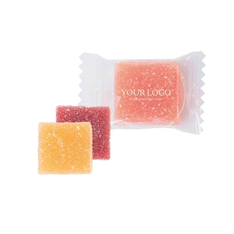 Pure Fruit Jelly – Natuurlijke Fruitvierkantjes in Eigen Verpakking