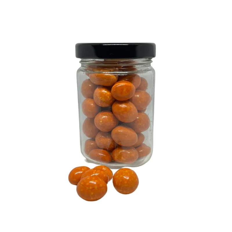 Potje Voetbal met oranje chocopinda's