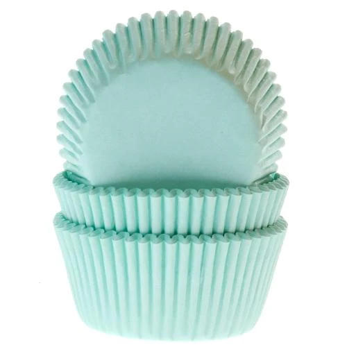 House of Marie Baking cups Mint 50 stuks