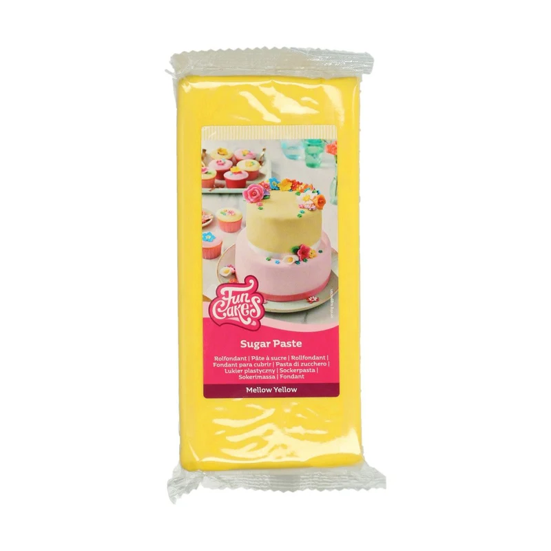 FunCakes Rolfondant Mellow Yellow 1 kg